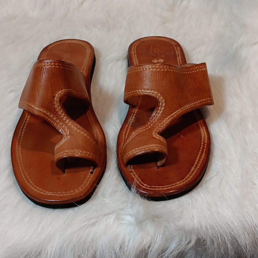 Jerusalem Style Leather Sandals Men Sz 13